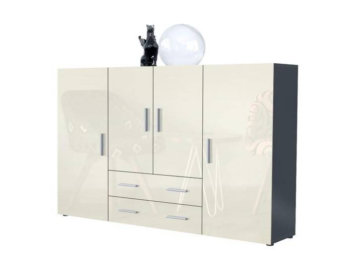 Vladon HIGHBOARD, Creme, 166x106x35 cm, Wohnzimmer, Kommoden & Sideboards, Highboards Vladon HIGHBOARD, Creme, 166x106x35 cm, Wohnzimmer, Kommoden & Sideboards, Highboards von XXXLutz Marktplatz