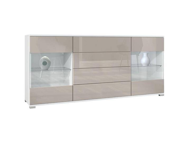 Vladon SIDEBOARD, Sand, 166.5x75.5x35 cm, Wohnzimmer, Kommoden & Sideboards, Sideboards von XXXLutz Marktplatz