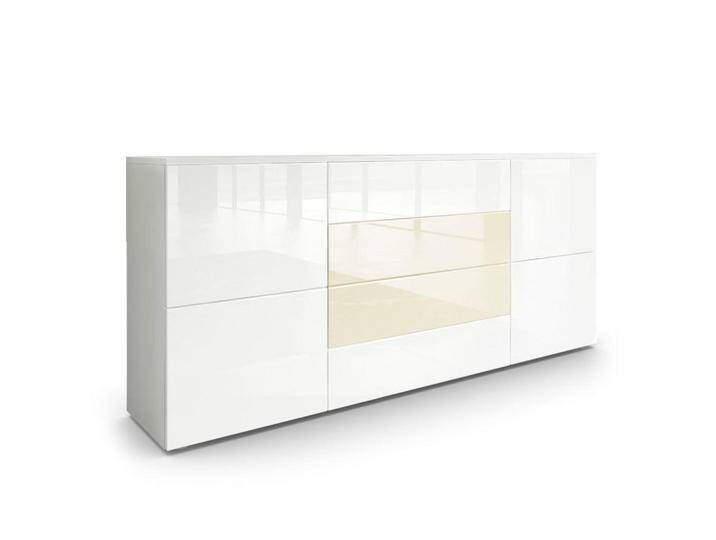 Vladon SIDEBOARD, Weiß Hochglanz, Creme, 166x72x35 cm, Wohnzimmer, Kommoden & Sideboards, Sideboards Vladon SIDEBOARD, Weiß Hochglanz, Creme, 166x72x35 cm, Wohnzimmer, Kommoden & Sideboards, Sideboards von XXXLutz Marktplatz