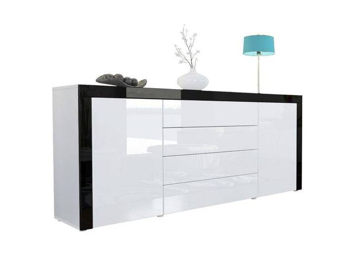 Vladon SIDEBOARD, Weiß Hochglanz, 167x72x35 cm, Wohnzimmer, Kommoden & Sideboards, Sideboards Vladon SIDEBOARD, Weiß Hochglanz, 167x72x35 cm, Wohnzimmer, Kommoden & Sideboards, Sideboards von XXXLutz Marktplatz