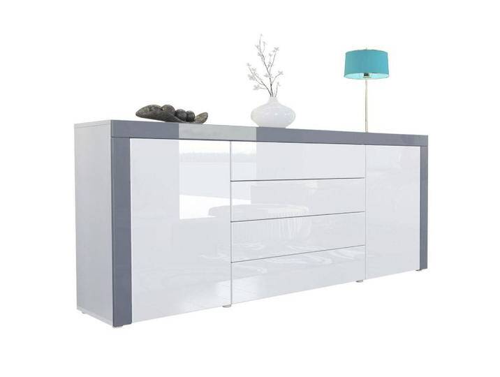 Vladon SIDEBOARD, Weiß Hochglanz, 167x72x35 cm, Wohnzimmer, Kommoden & Sideboards, Sideboards Vladon SIDEBOARD, Weiß Hochglanz, 167x72x35 cm, Wohnzimmer, Kommoden & Sideboards, Sideboards von XXXLutz Marktplatz