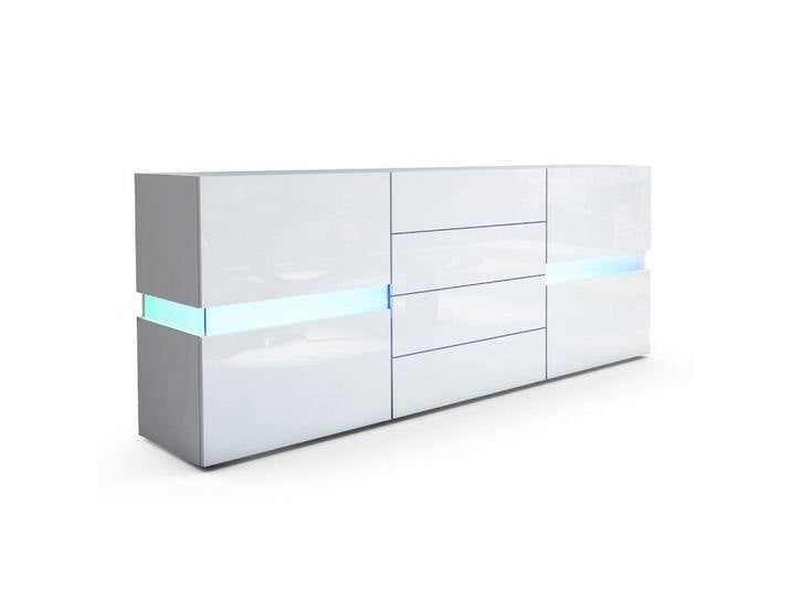 Vladon SIDEBOARD, Weiß Hochglanz, 177x75x39 cm, Wohnzimmer, Kommoden & Sideboards, Sideboards Vladon SIDEBOARD, Weiß Hochglanz, 177x75x39 cm, Wohnzimmer, Kommoden & Sideboards, Sideboards von XXXLutz Marktplatz