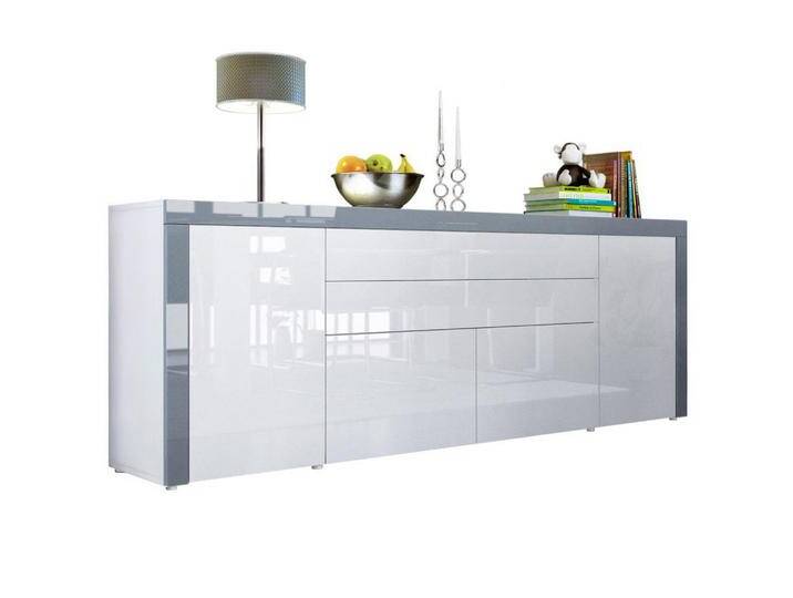 Vladon SIDEBOARD, Weiß Hochglanz, 200x72x35 cm, Wohnzimmer, Kommoden & Sideboards, Sideboards Vladon SIDEBOARD, Weiß Hochglanz, 200x72x35 cm, Wohnzimmer, Kommoden & Sideboards, Sideboards von XXXLutz Marktplatz