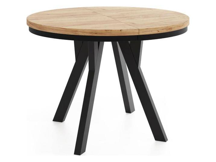 WFL GROUP ESSTISCH, Eiche Wotan, 10-Sitzer, Rund,Rund, 100x77x100 cm, Esszimmer, Tische, Esstische von XXXLutz Marktplatz