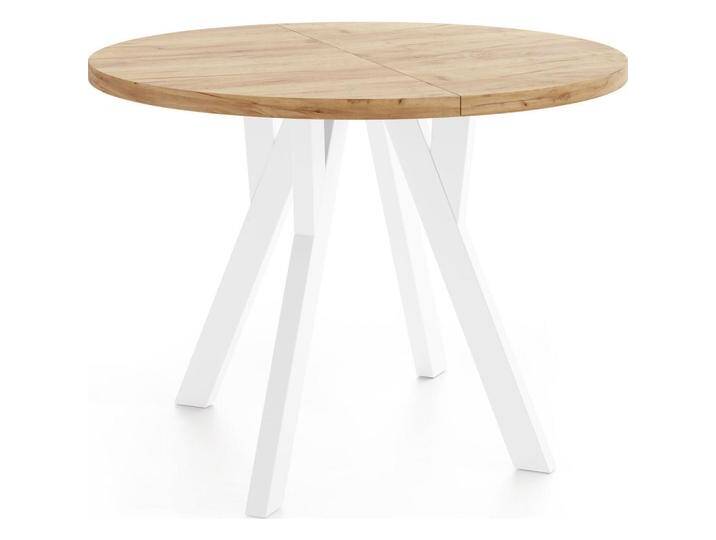 WFL GROUP ESSTISCH, Eiche Wotan, 8-Sitzer, Rund,Rund, 80x77x80 cm, Esszimmer, Tische, Esstische von XXXLutz Marktplatz