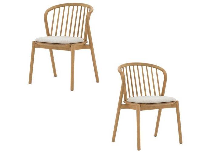 WOODEK ESSZIMMERSTUHL, Beige, Holz, Echtholz,Eiche, 54x80x54 cm, FSC 100%, Esszimmer, Stühle, Esszimmerstühle, Vierfußstühle von XXXLutz Marktplatz