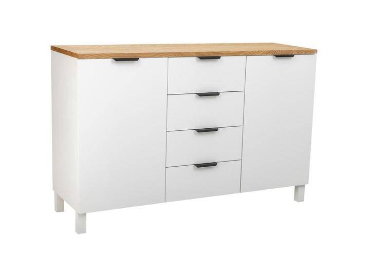 Wanderlust ANRICHTE, Weiß, Holz, 124x80x40 cm, Esszimmer, Anrichten Wanderlust ANRICHTE, Weiß, Holz, 124x80x40 cm, Esszimmer, Anrichten von XXXLutz Marktplatz