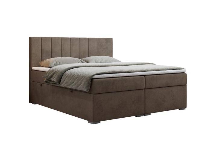 XXXL BOXBETT, Braun, 2-Sitzer, H4, 7-Zonen, Rechteckig, 200x200 cm, OEKO-TEX®, Schlafzimmer, Betten, Boxspringbetten von XXXLutz Marktplatz