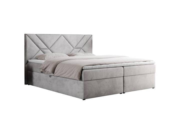 XXXL BOXBETT, Hellgrau, 2-Sitzer, H4, 7-Zonen, Rechteckig, 180x200 cm, OEKO-TEX®, Schlafzimmer, Betten, Boxspringbetten von XXXLutz Marktplatz