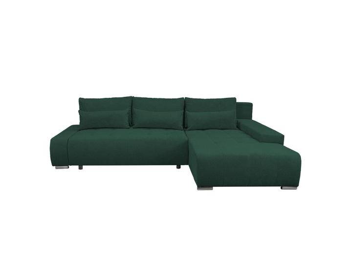 ECKSOFA, Grün, 3-Sitzer, 267x185 cm, Wohnzimmer, Sofas & Couches, Wohnlandschaften, Ecksofas von XXXLutz