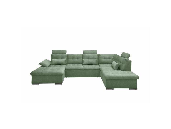ed exciting design WOHNLANDSCHAFT, Grün, 5-Sitzer, U-Form, 218x107x324 cm, Wohnzimmer, Sofas & Couches, Wohnlandschaften, Wohnlandschaften in U-Form von XXXLutz Marktplatz