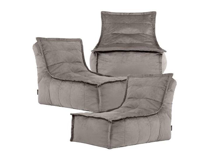 icon SITZSACK, Grau, Kunststoff, 3-Sitzer, 237x68x90 cm, Hergestellt in Deutschland, Wohnzimmer, Hocker, Sitzsäcke, XXL Sitzsäcke von XXXLutz Marktplatz