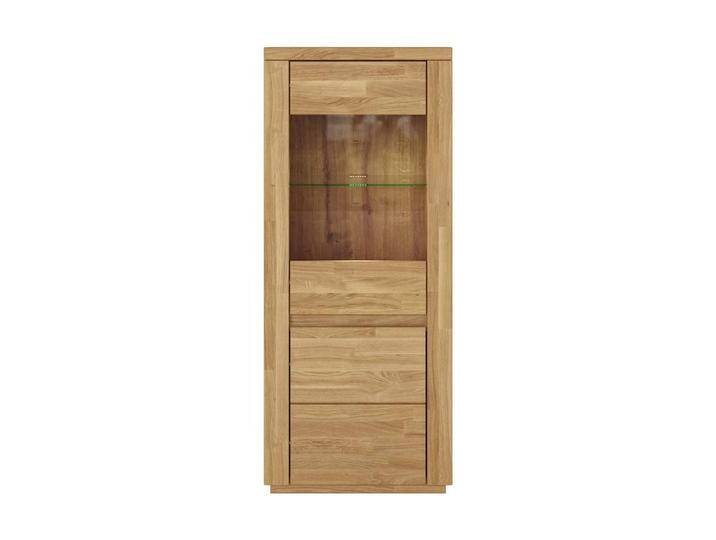 kiki design VITRINE, Eiche, Holz, 60x144x34 cm, Wohnzimmer, Wohnwände, Vitrinenschränke von XXXLutz Marktplatz