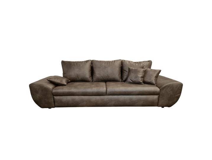 luma-home BIG-SOFA, Dunkelbraun, 3-Sitzer, Füllung: Polyurethan (PUR), einzeln stellbar,Rechteckig, 275x90x98 cm, Wohnzimmer, Sofas & Couches, Sofas, Bigsofas von XXXLutz Marktplatz