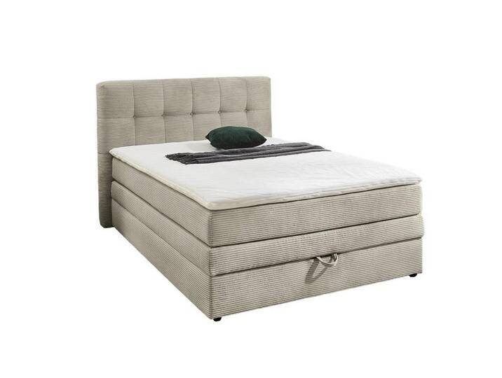 luma-home BOXSPRINGBETT, Greige, H3, Höhe ca. 17 cm, einzeln stellbar,Rechteckig, 140x200 cm, Schlafzimmer, Betten, Boxspringbetten luma-home BOXSPRINGBETT, Greige, H3, Höhe ca. 17 cm, einzeln stellbar,Rechteckig, 140x200 cm, Schlafzimmer, Betten, Boxspringbetten von XXXLutz Marktplatz