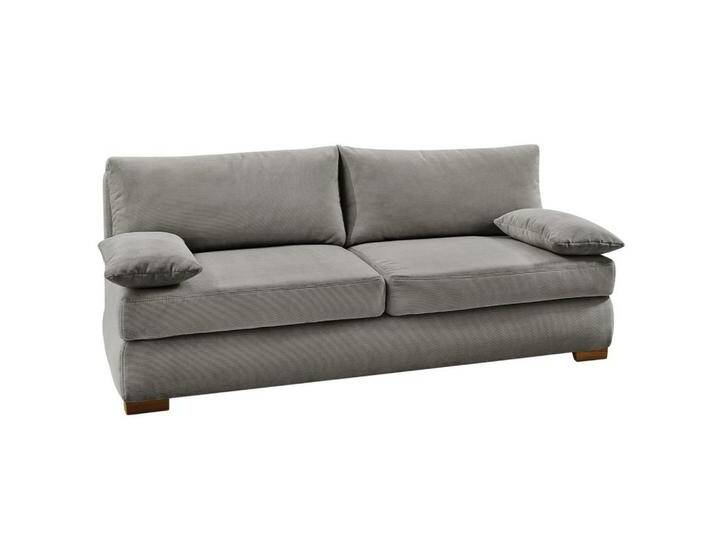 luma-home DAUER-SCHLAFSOFA, Hellgrau, 2-Sitzer, Füllung: Polyurethan (PUR), einzeln stellbar,Rechteckig, 201x88x110 cm, Wohnzimmer, Sofas & Couches, Schlafsofas von XXXLutz Marktplatz