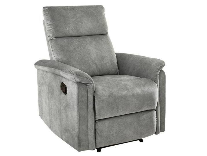 luma-home RELAX-FERNSEHSESSEL, Grau, 1-Sitzer, Füllung: Taschenfederkern, einzeln stellbar,Quadratisch, 78x100x90 cm, Wohnzimmer, Sessel, Relaxsessel von XXXLutz Marktplatz