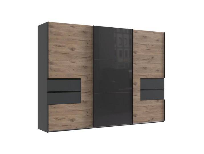 luma-home SCHWEBETÜRENSCHRANK, Eiche, Nachbildung, 3 Fächer, 4 Schubladen, Rechteckig, 300x216x65 cm, Schlafzimmer, Kleiderschränke, Schwebetürenschränke luma-home SCHWEBETÜRENSCHRANK, Eiche, Nachbildung, 3 Fächer, 4 Schubladen, Rechteckig, 300x216x65 cm, Schlafzimmer, Kleiderschränke, Schwebetürenschränke von XXXLutz Marktplatz
