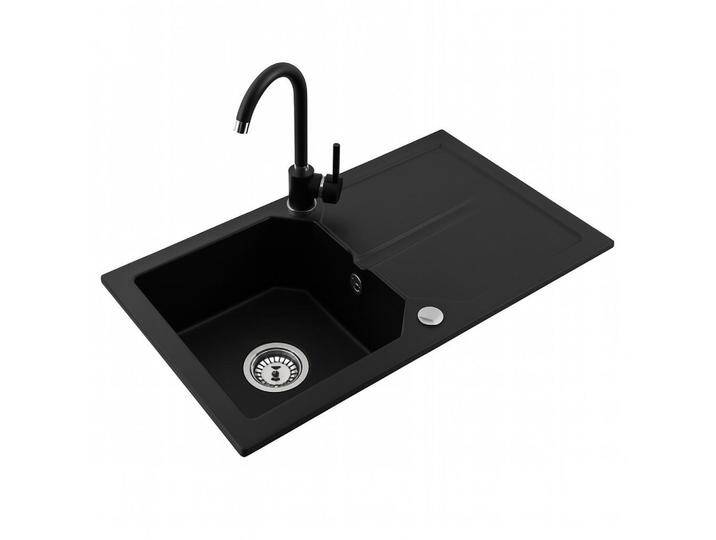 roe furniture GRANITSPÜLE, Schwarz, 43x17x43 cm, Küchen, Küchenausstattung, Küchenspülen von XXXLutz Marktplatz
