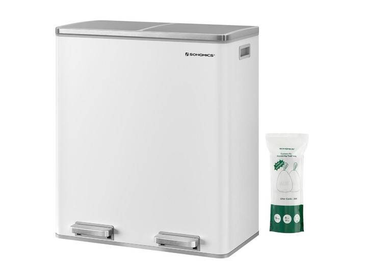 ABFALLSAMMLER, Weiß, Kunststoff, 60 L, 58.5x65x32 cm, Küchen, Küchenausstattung, Mülleimer ABFALLSAMMLER, Weiß, Kunststoff, 60 L, 58.5x65x32 cm, Küchen, Küchenausstattung, Mülleimer von XXXLutz