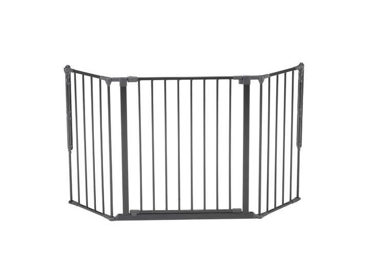 Baby Dan TREPPENSCHUTZGITTER Olaf, Schwarz, Metall, 146x70.5 cm, Grüner Punkt, BPA-frei, Europäischer Sicherheitsstandard, Made in Denmark, Cradle to von XXXLutz