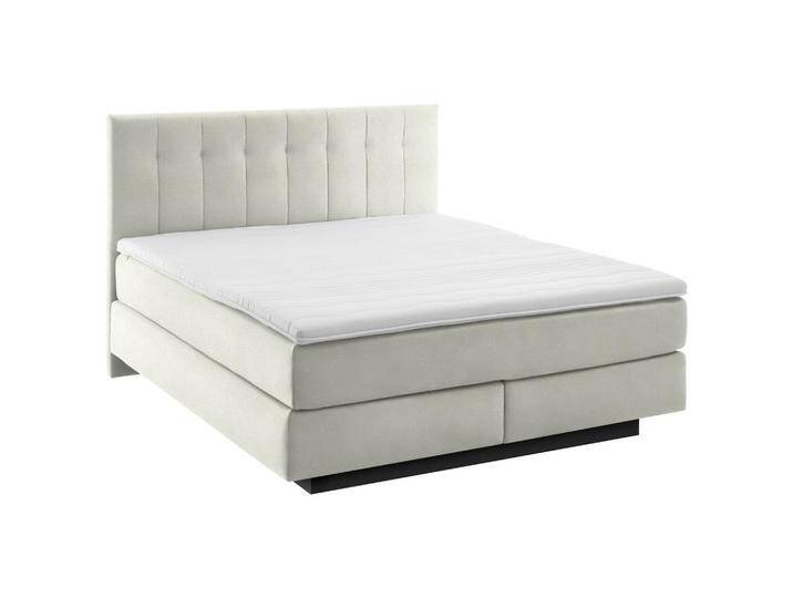 Beldomo - Sleep BOXSPRINGBETT, Natur, H3 + H4, Höhe ca. 23 cm, 180x200 cm, Goldenes M, Made in EU, gepolstertes Kopfteil, Federkernmatratze, Topper von XXXLutz