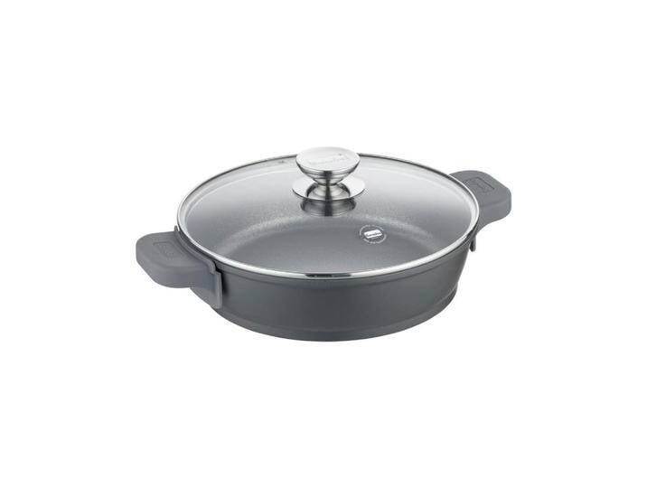 Berndes SERVIERPFANNE Vario Click Induction, Dunkelgrau, Metall, 34.8x10.8x36.8 cm, backofengeeignet, PFOA-frei, Kochen, Pfannen, Servierpfannen von XXXLutz