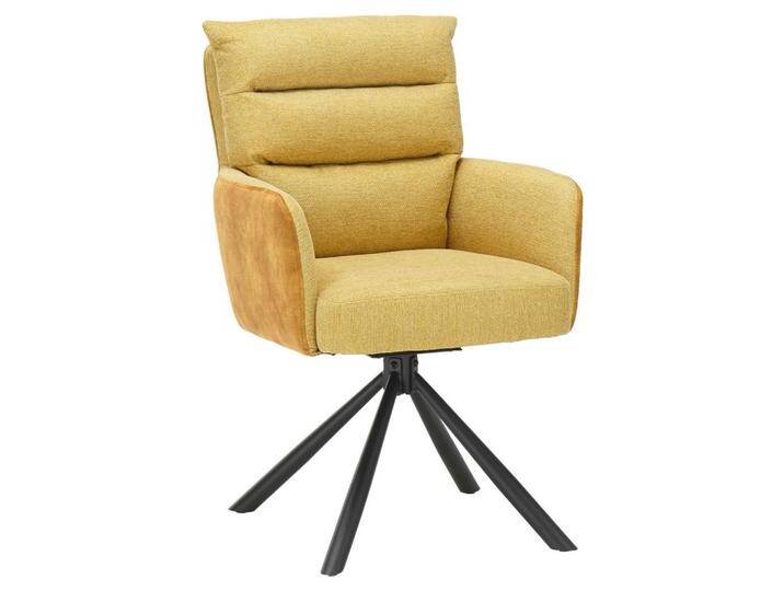 Boxxx ARMLEHNSTUHL, Gelb, Dunkelgelb, eckig, 58x94x67 cm, Stoffauswahl, Sitzfläche 180° drehbar, automatische Rückholfunktion, Esszimmer, Stühle, Boxxx ARMLEHNSTUHL, Gelb, Dunkelgelb, eckig, 58x94x67 cm, Stoffauswahl, Sitzfläche 180° drehbar, automatische Rückholfunktion, Esszimmer, Stühle, von XXXLutz