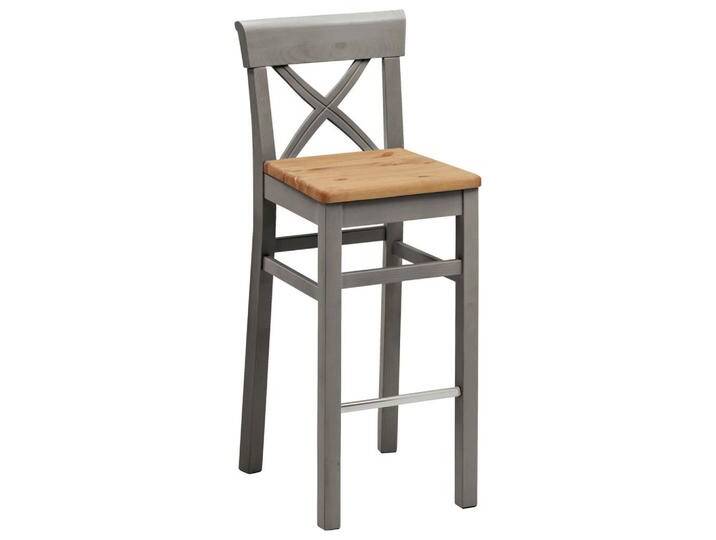 Boxxx BARHOCKER, Grau, Laugenfarbig, Holz, Kiefer, massiv, eckig, 43.5x106x44 cm, Esszimmer, Barmöbel, Barhocker Boxxx BARHOCKER, Grau, Laugenfarbig, Holz, Kiefer, massiv, eckig, 43.5x106x44 cm, Esszimmer, Barmöbel, Barhocker von XXXLutz