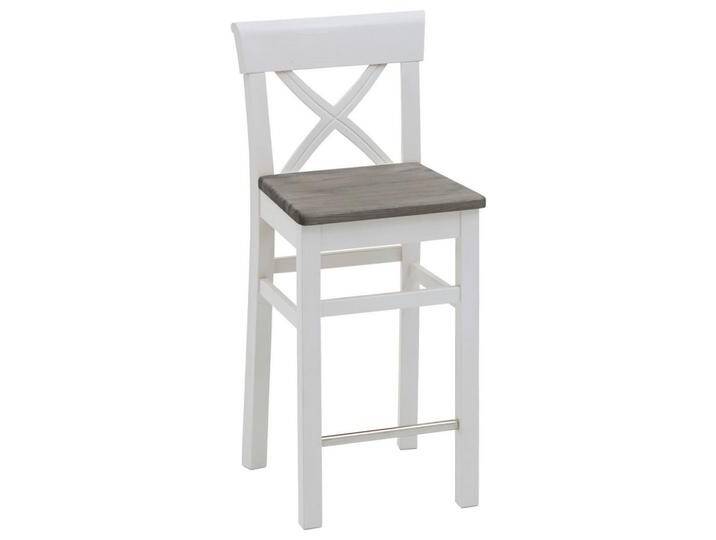 Boxxx BARHOCKER, Grau, Weiß, Holz, Kiefer, massiv, eckig, 43.5x96x44 cm, Esszimmer, Barmöbel, Barhocker Boxxx BARHOCKER, Grau, Weiß, Holz, Kiefer, massiv, eckig, 43.5x96x44 cm, Esszimmer, Barmöbel, Barhocker von XXXLutz