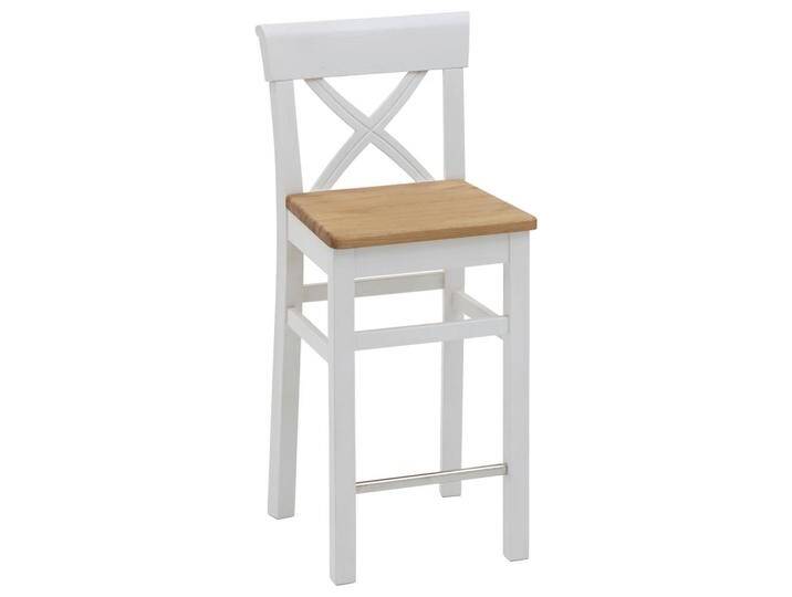 Boxxx BARHOCKER, Weiß, Laugenfarbig, Holz, Kiefer, massiv, eckig, 43.5x96x44 cm, Esszimmer, Barmöbel, Barhocker Boxxx BARHOCKER, Weiß, Laugenfarbig, Holz, Kiefer, massiv, eckig, 43.5x96x44 cm, Esszimmer, Barmöbel, Barhocker von XXXLutz