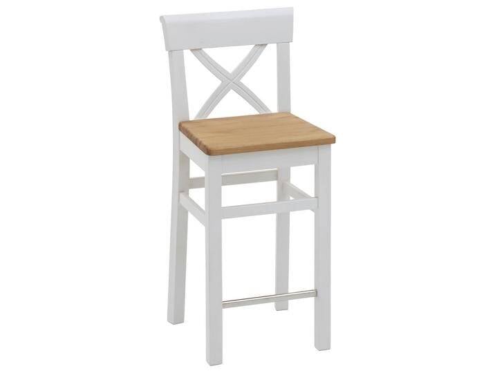 Boxxx BARHOCKER, Weiß, Laugenfarbig, Holz, Kiefer, massiv, eckig, 43.5x96x44 cm, Esszimmer, Barmöbel, Barhocker Boxxx BARHOCKER, Weiß, Laugenfarbig, Holz, Kiefer, massiv, eckig, 43.5x96x44 cm, Esszimmer, Barmöbel, Barhocker von XXXLutz