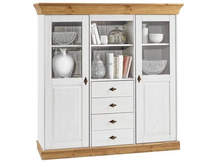 Boxxx HIGHBOARD, Weiß, Laugenfarbig, Holz, Kiefer, massiv, 7 Fächer, 4 Schubladen, 143x145x45 cm, Beimöbel erhältlich, Holzmöbel Boxxx HIGHBOARD, Weiß, Laugenfarbig, Holz, Kiefer, massiv, 7 Fächer, 4 Schubladen, 143x145x45 cm, Beimöbel erhältlich, Holzmöbel von XXXLutz