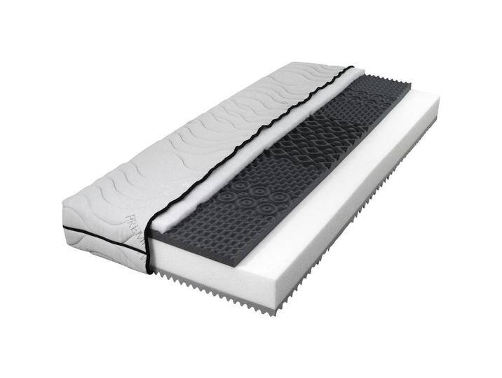 Boxxx KALTSCHAUMMATRATZE, Weiß, rechteckig, 100x200 cm, OEKO-TEX® STANDARD 100, Bezug abnehmbar/waschbar, Ober- und Unterseite versteppt, wendbar, von XXXLutz