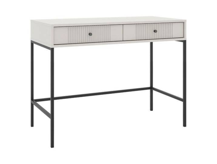 Boxxx KONSOLENTISCH Iseo, Kaschmir, Metall, 2 Schubladen, rechteckig, eckig, 104.5x79x50 cm, Wohnzimmer, Wohnzimmertische, Konsolentische von XXXLutz