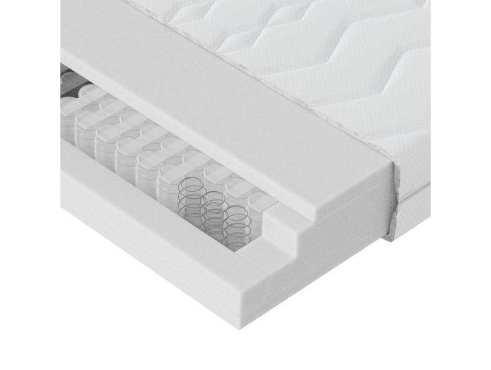 Boxxx TASCHENFEDERKERNMATRATZE, Weiß, H2, rechteckig, 80x190 cm, OEKO-TEX® STANDARD 100, Härtegradauswahl, Bezug abnehmbar/waschbar, für von XXXLutz