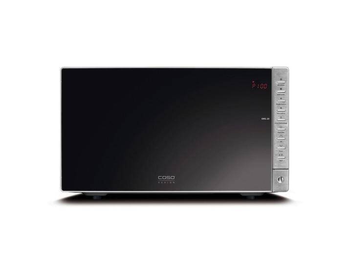 CASO Design MIKROWELLE, Silber, 46x29x34.5 cm, CE, Garraumbeleuchtung, Automatik-Kochprogramme, Signalton, Küchen, Küchenelektrogeräte, Mikrowellen von XXXLutz