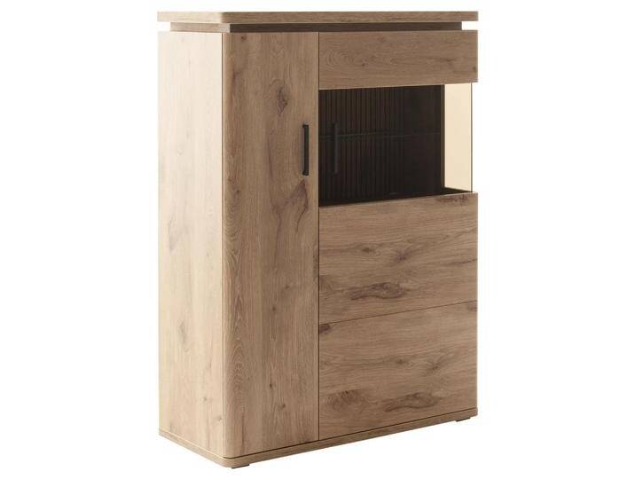 Cantus HIGHBOARD, Eiche, Glas, 5 Fächer, 90x124x38 cm, Beimöbel erhältlich, Wohnzimmer, Kommoden & Sideboards, Highboards Cantus HIGHBOARD, Eiche, Glas, 5 Fächer, 90x124x38 cm, Beimöbel erhältlich, Wohnzimmer, Kommoden & Sideboards, Highboards von XXXLutz