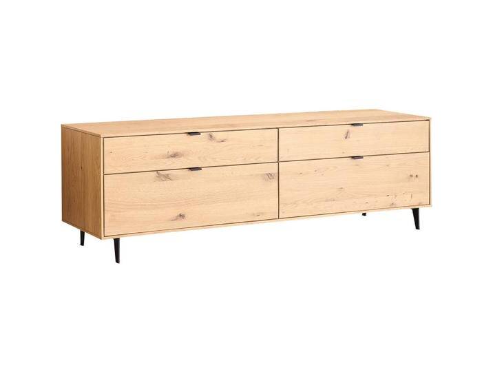 Cantus LOWBOARD, Eiche, Metall, Asteiche, furniert, massiv, 4 Schubladen, 202.6x63x50 cm, Beimöbel erhältlich, Wohnzimmer, Wohnwände, Lowboards Cantus LOWBOARD, Eiche, Metall, Asteiche, furniert, massiv, 4 Schubladen, 202.6x63x50 cm, Beimöbel erhältlich, Wohnzimmer, Wohnwände, Lowboards von XXXLutz