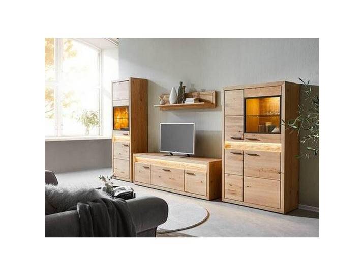 Cantus WOHNWAND, Eiche, Metall, Asteiche, furniert, massiv, 5 Fächer, 359x198x49 cm, Beimöbel erhältlich, Wohnzimmer, Wohnwände, Anbauwände Cantus WOHNWAND, Eiche, Metall, Asteiche, furniert, massiv, 5 Fächer, 359x198x49 cm, Beimöbel erhältlich, Wohnzimmer, Wohnwände, Anbauwände von XXXLutz