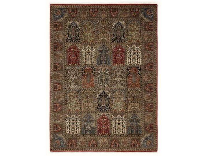 Cazaris ORIENTTEPPICH Sonam Bakhtyari Rot, Rot, Bordüre, rechteckig, 95x150 cm, Care & Fair, für Fußbodenheizung geeignet, in verschiedenen Größen von XXXLutz
