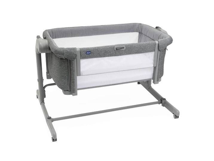 Chicco BEISTELLBETT Next2Me Magic Evo, Dunkelgrau, 99x73.5x64 cm, Seitenfenster aufklappbar, Bezug abnehmbar, waschbar, Netzfenster, höhenverstellbar, von XXXLutz