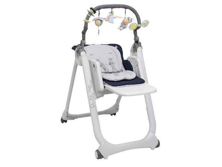 Chicco HOCHSTUHL POLLY MAGIC RELAX, Blau, Metall, Kunststoff, 53x85x106 cm, Essbrett verstellbar, Fußstütze Sitzfläche abnehmbar, höhenverstellbar, in von XXXLutz