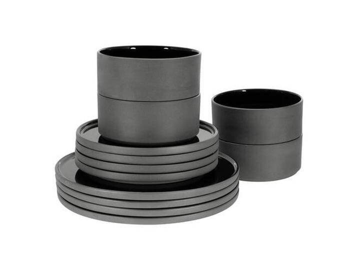 Connubia TAFELSERVICE, Schwarz, Keramik, 12-teilig, Essen & Trinken, Geschirr, Geschirr-Sets, Tafelservice Connubia TAFELSERVICE, Schwarz, Keramik, 12-teilig, Essen & Trinken, Geschirr, Geschirr-Sets, Tafelservice von XXXLutz