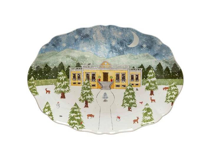 Costa Nova SERVIERPLATTE THE NUTCRACKER, Mehrfarbig, Keramik, rechteckig, 50 cm, Handmade in Europe, handbemalt, Dekoration, Weihnachtsdekoration Costa Nova SERVIERPLATTE THE NUTCRACKER, Mehrfarbig, Keramik, rechteckig, 50 cm, Handmade in Europe, handbemalt, Dekoration, Weihnachtsdekoration von XXXLutz