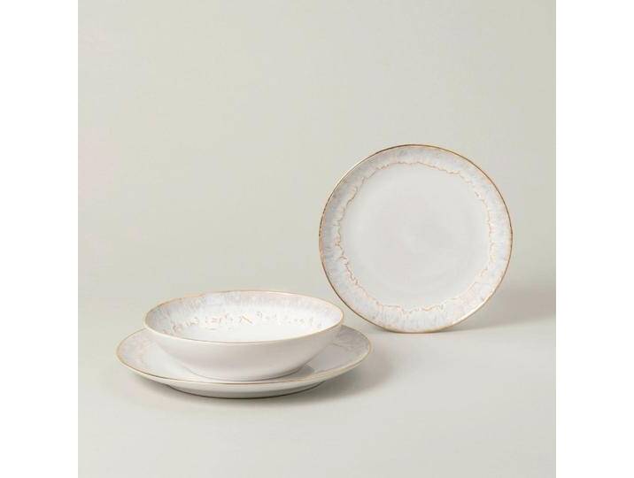 Costa Nova TAFELSERVICE Taormina, Weiß Hochglanz, Gold, Keramik, 12-teilig, Handmade in Europe, Essen & Trinken, Geschirr, Geschirr-Sets, Tafelservice Costa Nova TAFELSERVICE Taormina, Weiß Hochglanz, Gold, Keramik, 12-teilig, Handmade in Europe, Essen & Trinken, Geschirr, Geschirr-Sets, Tafelservice von XXXLutz