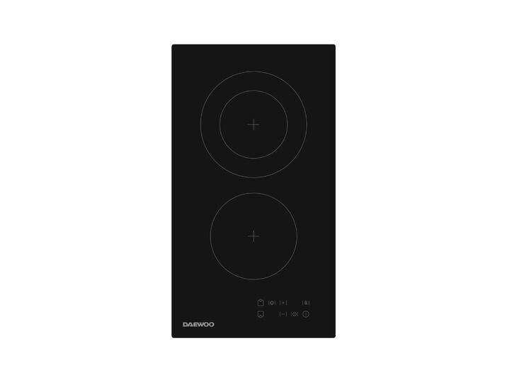 Daewoo GLASKERAMIKKOCHFELD, Schwarz, Glas, 29x4.75x51 cm, Restwärmeanzeige je Kochzone, rahmenlos mit Facettenschliff, Timerfunktion, Küchen, von XXXLutz