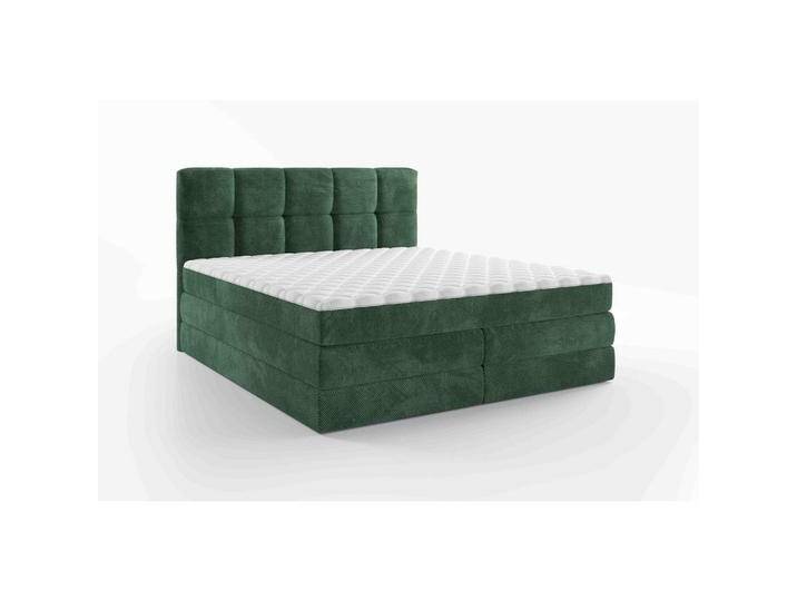 Esposa BOXSPRINGBETT, Grün, H3 + H4, Höhe ca. 19 cm, 140x200 cm, Stoffauswahl, Wendematratze mit unterschiedlichen Härtegraden, in verschiedenen von XXXLutz