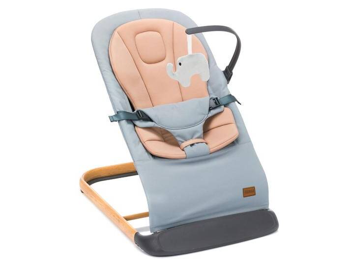 Fillikid SCHAUKELWIPPE Star, Hellgrau, Beige, 45x90x70 cm, Bezug abnehmbar, waschbar, Sicherheitsgurt, Spielbogen, Rückenlehne stufenlos verstellbar, von XXXLutz