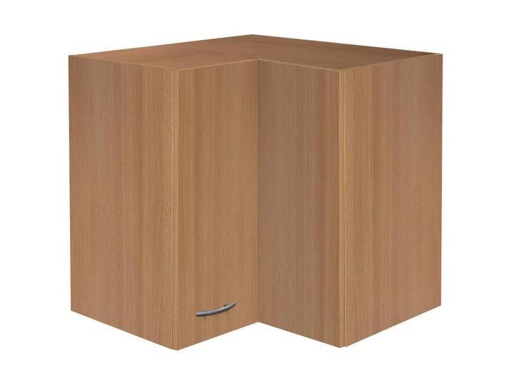 FlexWell ECKOBERSCHRANK, Buche, Kunststoff, 1 Fächer, einzeln stellbar, 60x54x32 cm, Made in Germany, individuell planbar, Zusatzausstattung von XXXLutz